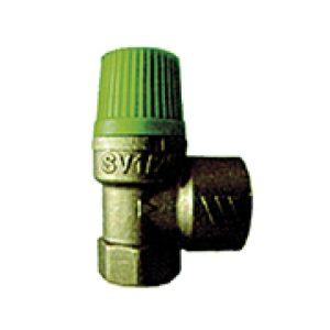 VALVULA SEGURIDAD SOLAR ½x¾ 10 BAR SVE-SOL100