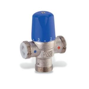 VALVULA MEZCLADORA TERMOSTATICA 1″ 30º-65ºC MMV-C