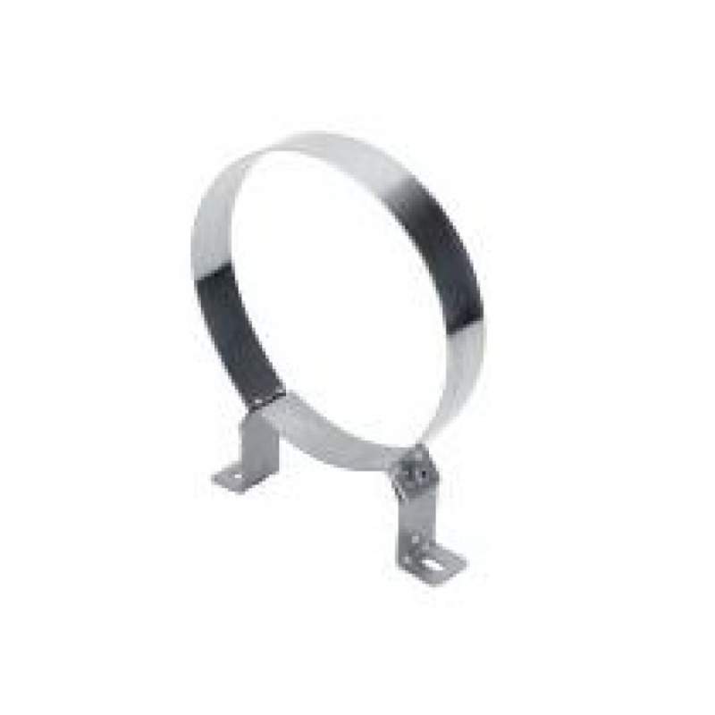 Abrazadera Pellet Ø80mm Inox | CalorManía Abrazadera Pellet Ø80mm Inox