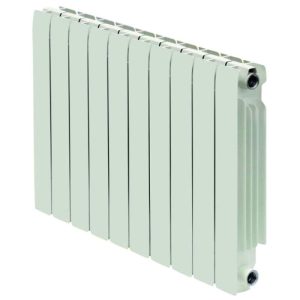 Batería de 9 elementos de radiador de aluminio Europa 600 C