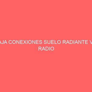 CAJA CONEXIONES SUELO RADIANTE VÍA RADIO FRECUENCIA- 6 ZONAS