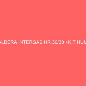 CALDERA INTERGAS HR 36/30 +KIT HUMO