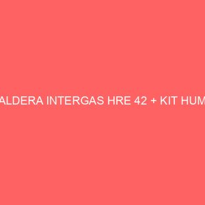 CALDERA INTERGAS HRE 42 + KIT HUMO