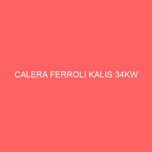 CALERA FERROLI KALIS 34KW