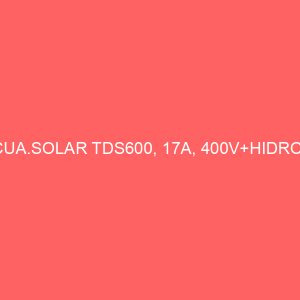 CUA.SOLAR TDS600, 17A, 400V+HIDRON.