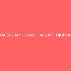 CUA.SOLAR TDS600,10A,230V+HIDRONIV.