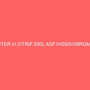 INTER.H.VITRIF.500L ASF1H050V08RGMG