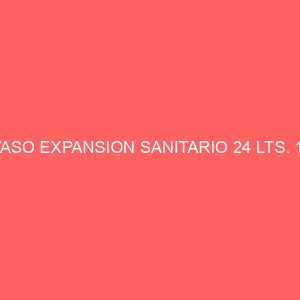 VASO EXPANSION SANITARIO 24 LTS. 1"