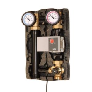 GRUPO HIDRAULICO 3 VIAS DN25 GRUNDFOS + SERVOMOTOR