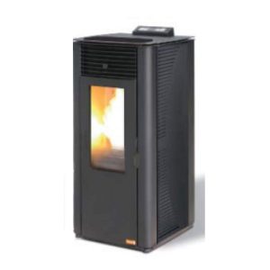 Hidroestufa Pellet BAEZA CONFORTIS 18KW Negra