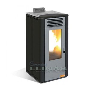 ESTUFA BAEZA TERRA 7KW. GRIS FUNDICION